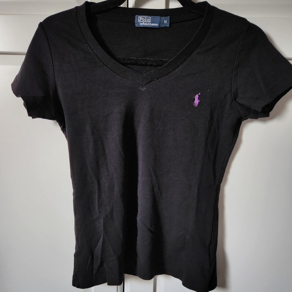 POLO RALPH LAUREN Black Tshirt